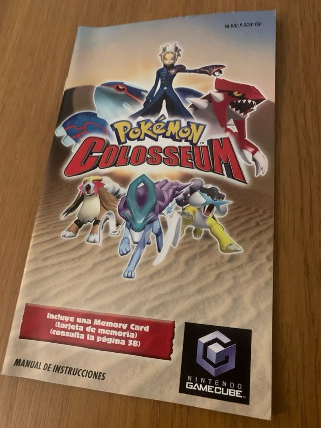 Manuale Pokémon Colosseum per Nintendo GameCube