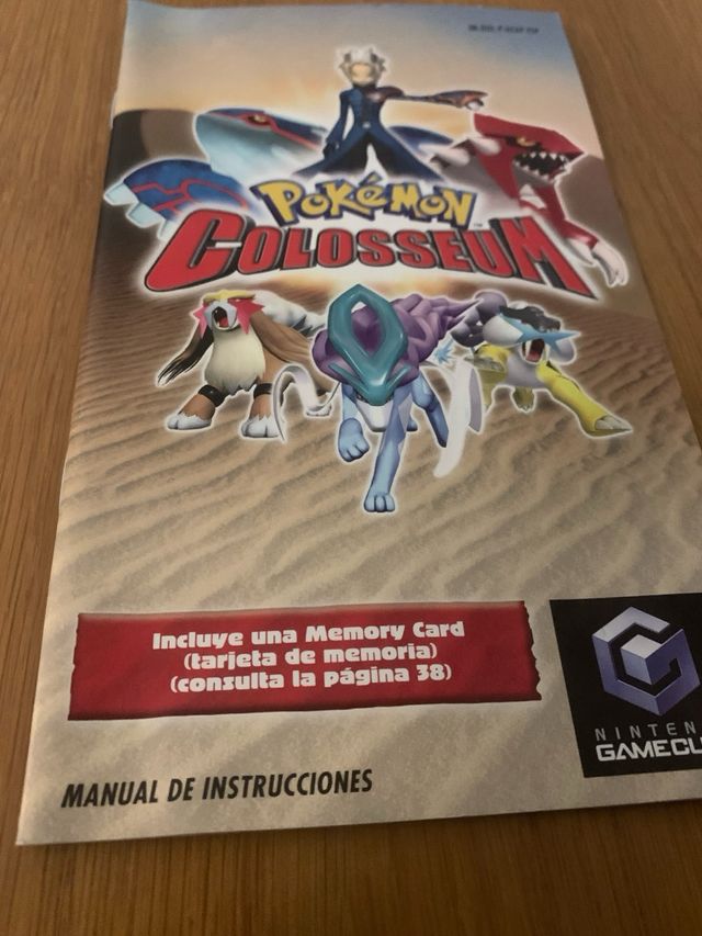 Manuale Pokémon Colosseum per Nintendo GameCube