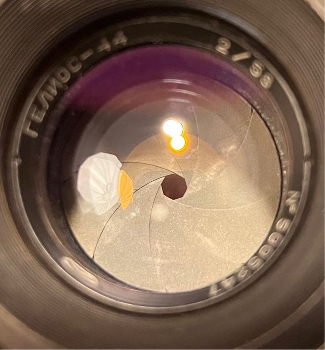 Helios-44 Plateado Raro Temprano