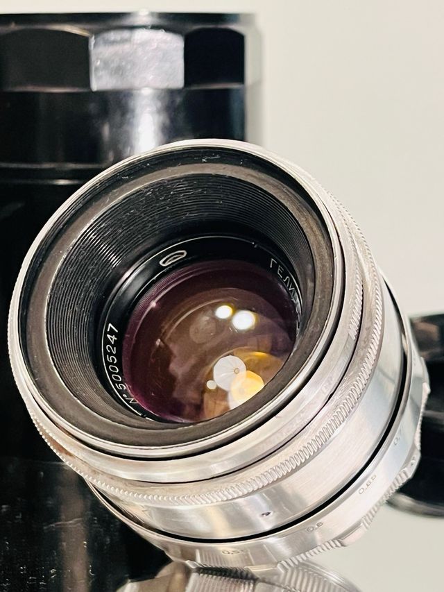 Helios-44 Plateado Raro Temprano