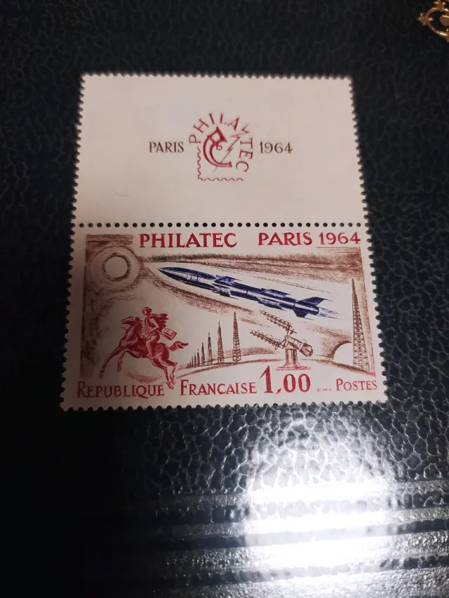 Francobollo Philatec Paris 1964