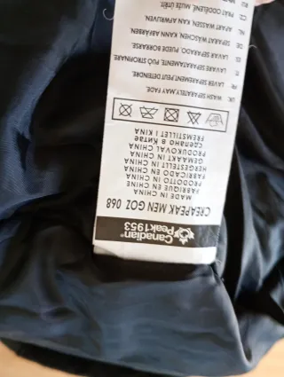 Abrigo Canadian Peak Negro Hombre