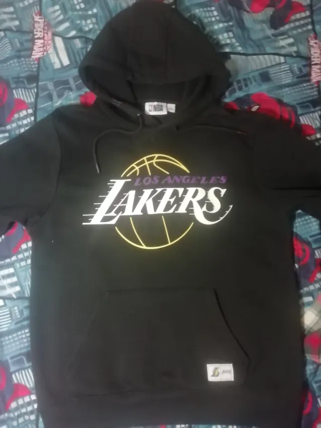 Sudadera NBA Los Lakers Negra
