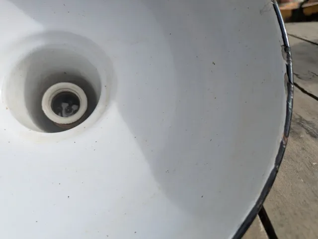 Lámpara colgante industrial vintage EGSA.