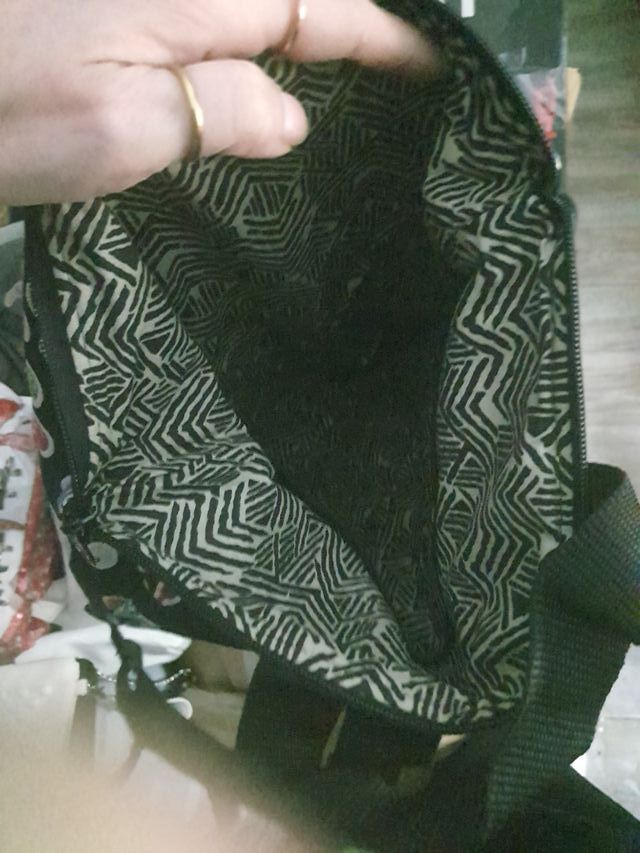 Mochila Las Pitxis tela estampada Iruña