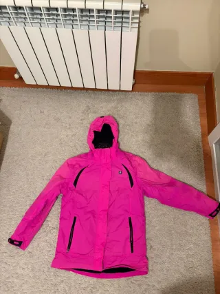 Abrigo de esquí Mountain niña rosa