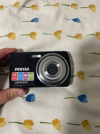 Cámara Pentax Optio E80 Negra