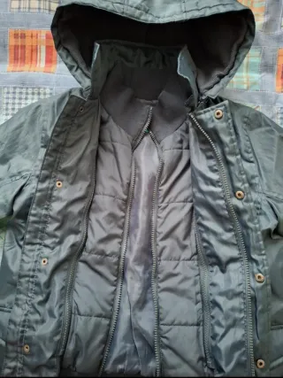 Giubbotto impermeabile doppiopetto