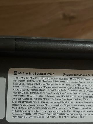 Patinete Eléctrico Negro