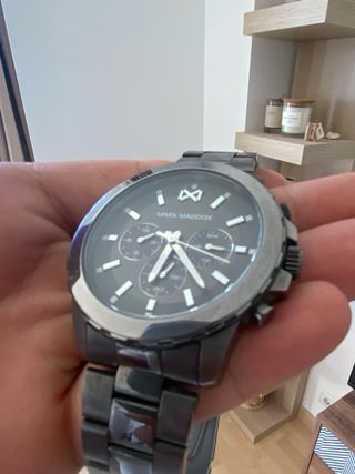 Reloj Mark Maddox Gris y Plateado