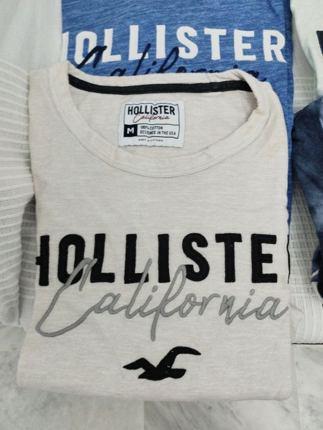 Pack 4 Camisetas Hollister