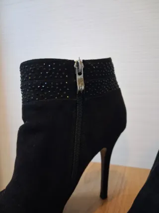 Stivaletti Tacco 11 Gattinoni Roma Neri