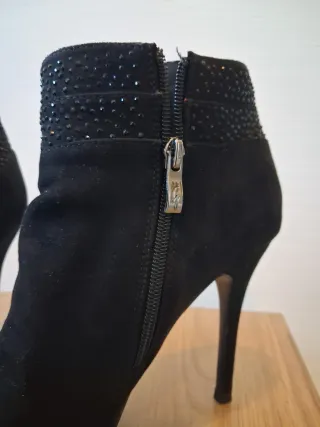 Stivaletti Tacco 11 Gattinoni Roma Neri