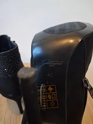 Stivaletti Tacco 11 Gattinoni Roma Neri