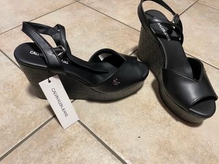 Sandali Calvin Klein Jeans neri