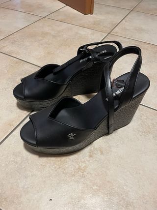 Sandali Calvin Klein Jeans neri
