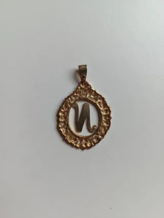 Colgante Fallera Letra N