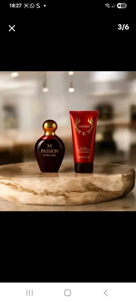 Set Perfume y Loción Corporal Passion