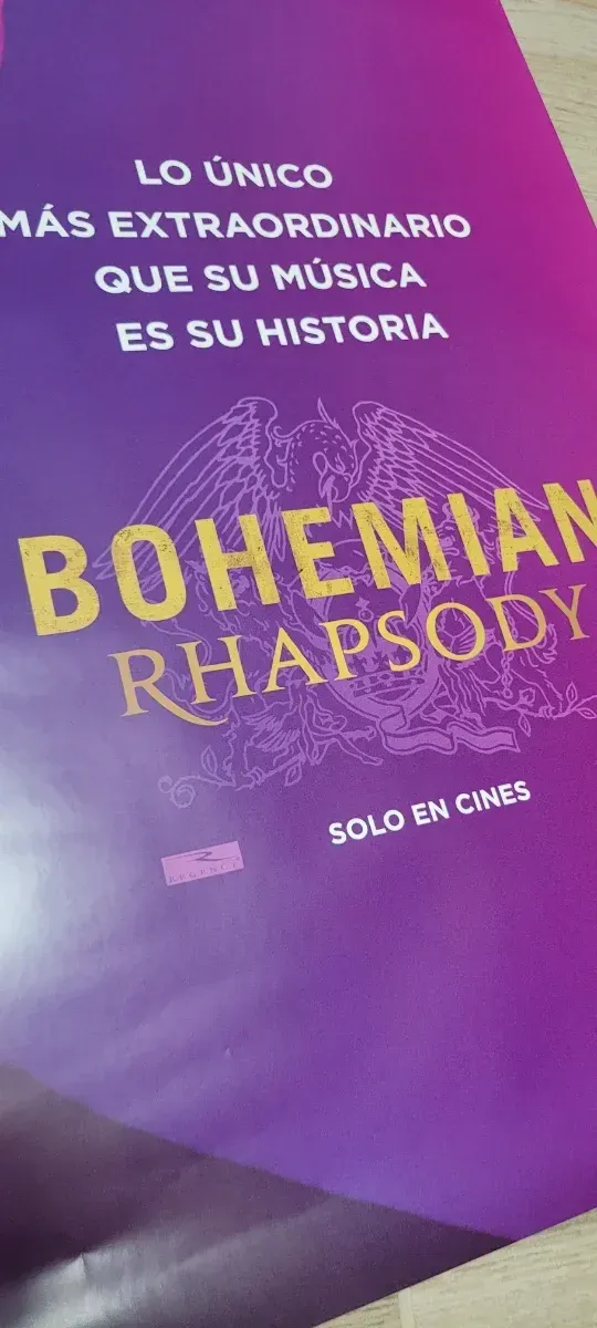 Póster Película Bohemian Rhapsody Gigante 68×98