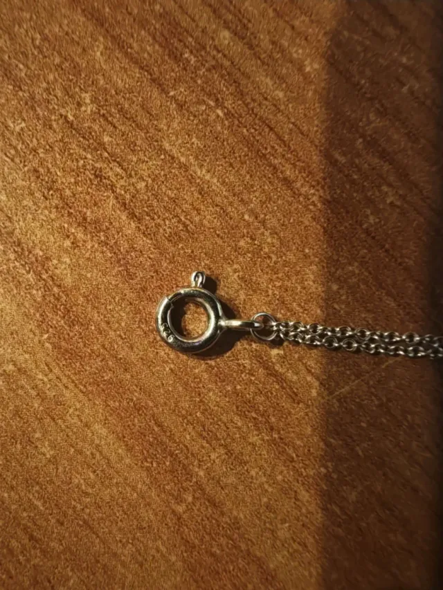 Bracciale Tiffany Heart Argento Doppia Catena