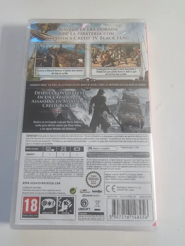 NUOVA Collezione Rebel di Assassin's Creed per Switch