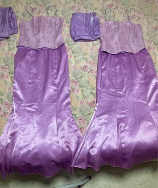 Conjunto niña top, falda y chal boda