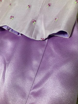 Conjunto niña top, falda y chal boda