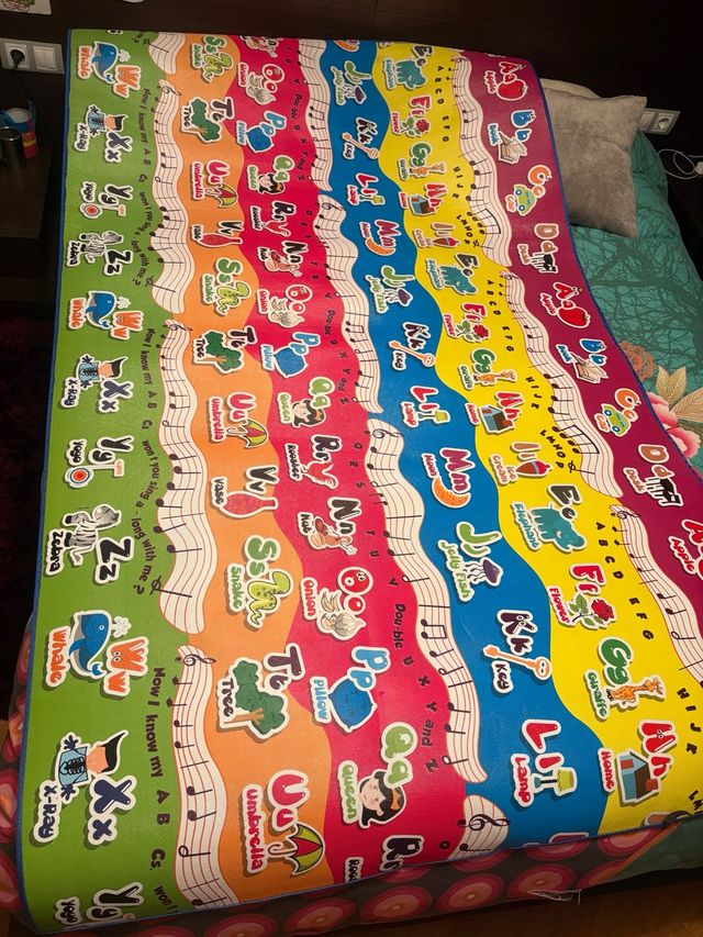 Alfombra Infantil Abecedario Leroy Merlin