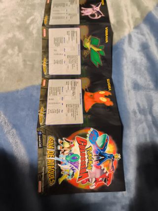 Guía Pokémon Colosseum Ataques Nintendo GameCube