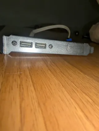 2 Porte USB 2.0 Femmina Pannello Posteriore