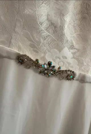 Vestido de Novia Largo Blanco