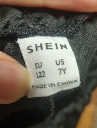 Pantaloni neri bambino 7 anni