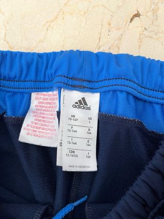 Pantalones chándal Adidas azules