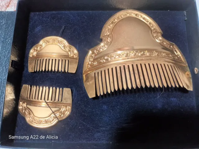 Peinetas Falleras Niña Doradas