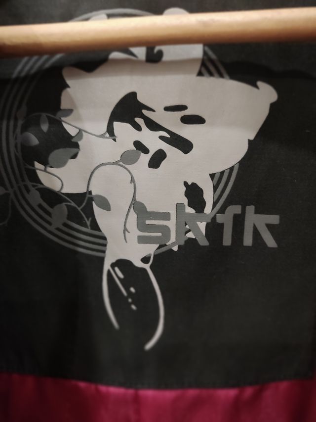 Abrigo Skunkfunk Talla M Negro