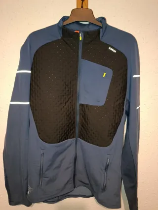 Chaqueta KIPRUN Hombre Talla M Azul Running