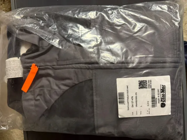 Chaqueta anticorte Oleo-Mac Talla L Naranja nueva