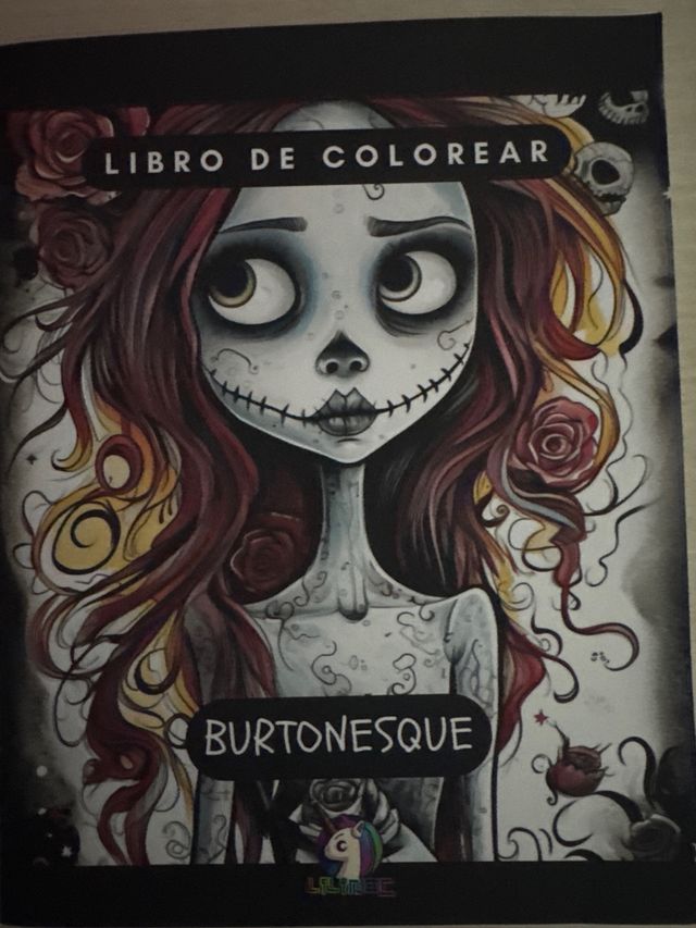 Libro de colorear: Burtonesque