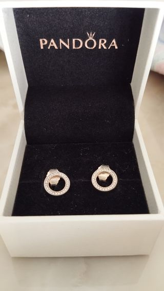 Orecchini Pandora Cerchio Argento