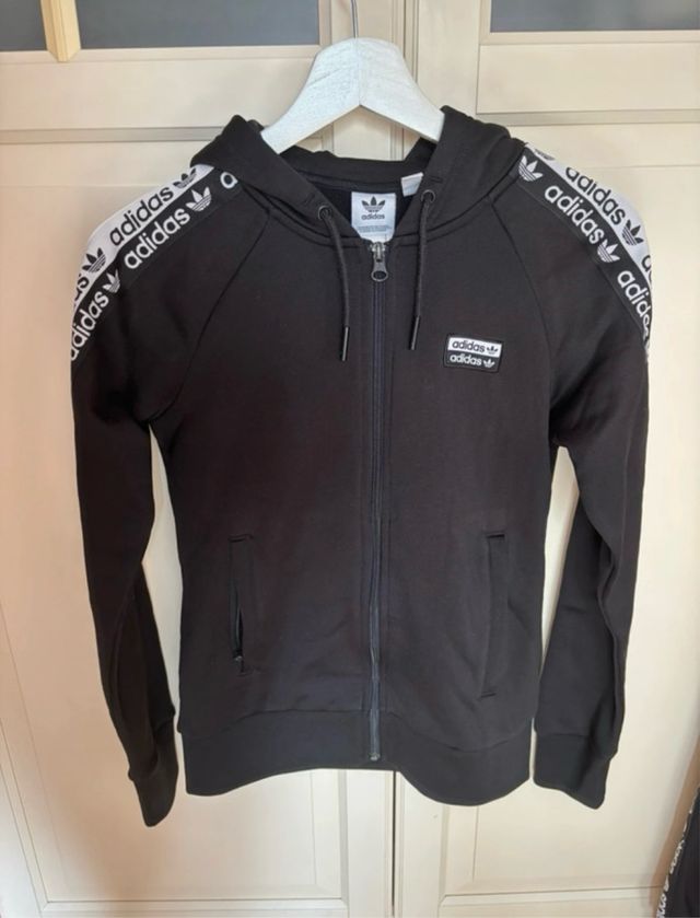 Chándal Adidas Negro con Logo