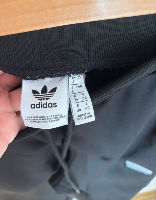 Chándal Adidas Negro con Logo