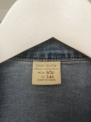 Cazadora Vaquera Niña Talla 10