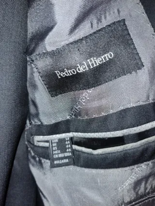 Traje Pedro del Hierro gris