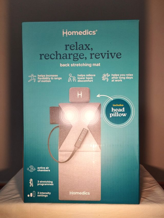 Esterilla de estiramientos Homedics para espalda