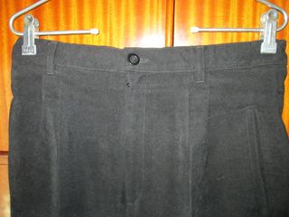 Pantalón premamá antelina negro