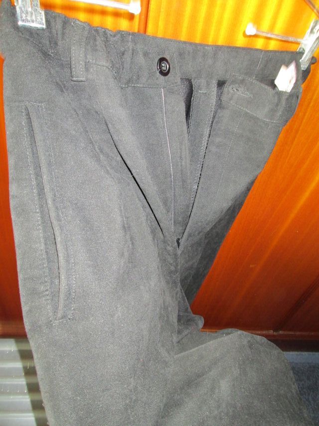 Pantalón premamá antelina negro