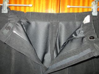 Pantalón premamá antelina negro