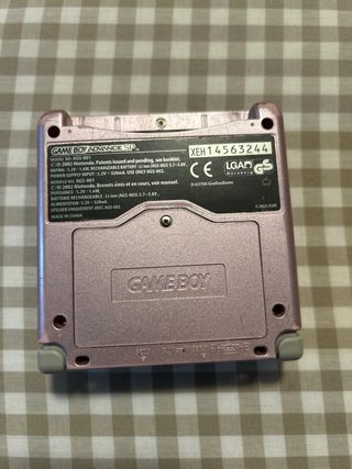 Nintendo Game Boy Advance SP Rosa