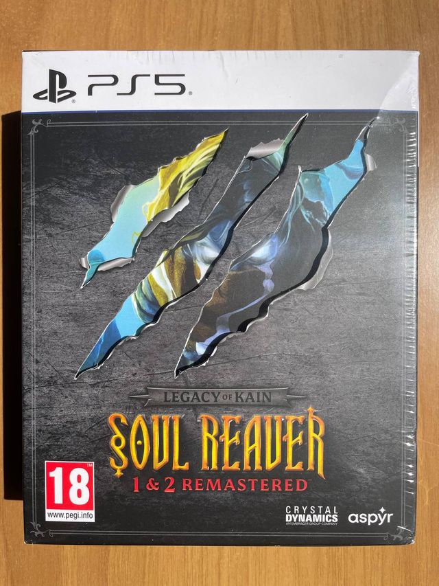 Soul Reaver 1 e 2 Remastered PS5  - NUOVO Sealed