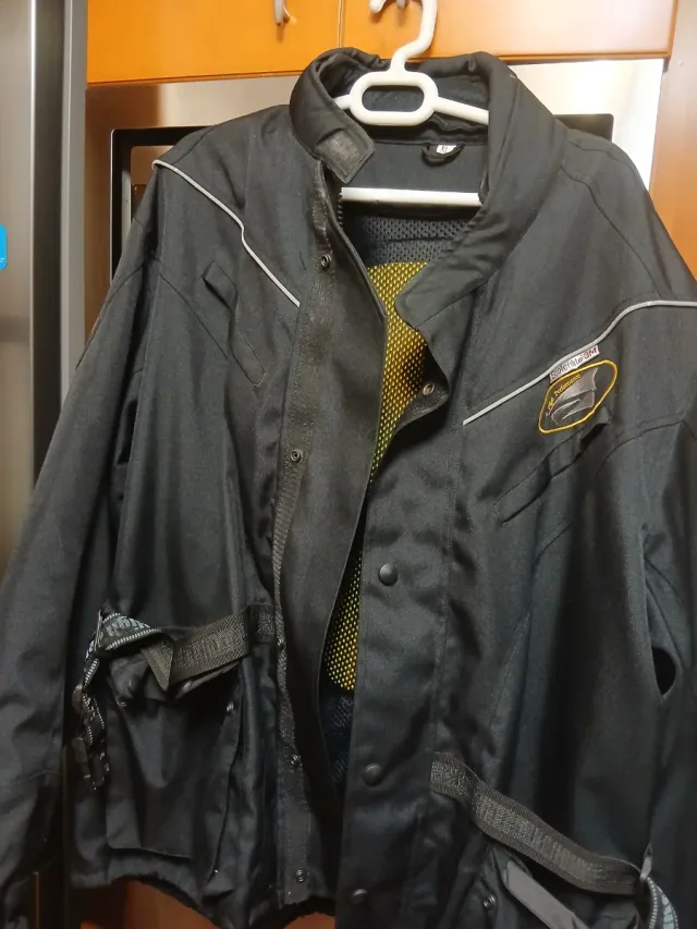 Cazadora de moto para hombre